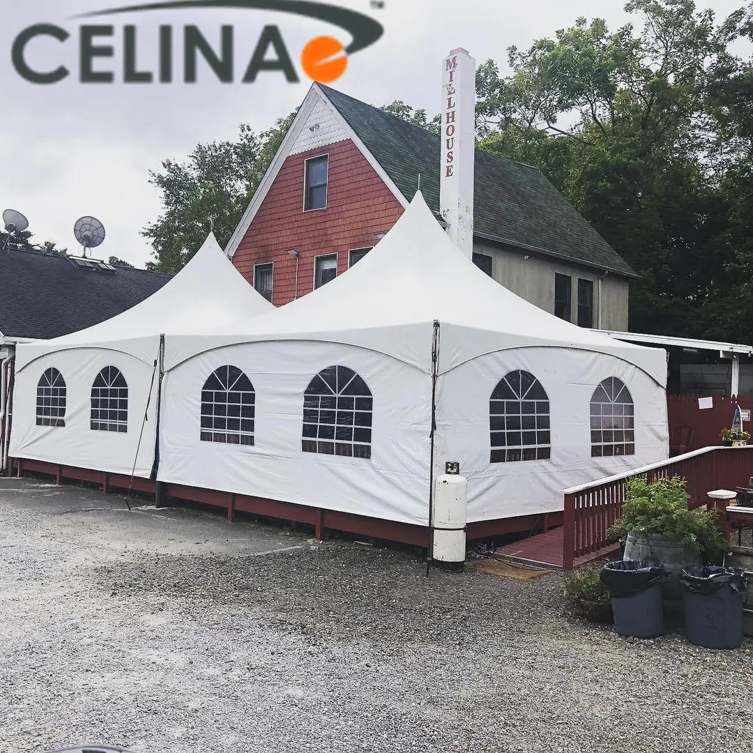 HOT Sales 20'x20' High Quality Pinnacle Tent Canopy  Aluminum Tube Marquee Pagoda Tent