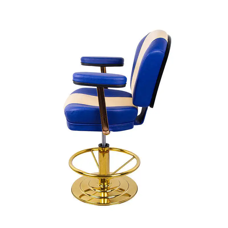 Casino Gaming Chairs Chaise High Quality Poker Gambling Chair Adjustable Height Soft Cushions Swivel Casino Chair