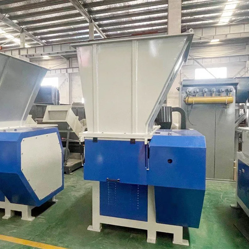 Hydraulic propulsion scrap iron wire and cable wood single-axis shredder Large cloth head material rubber nylon ton bag