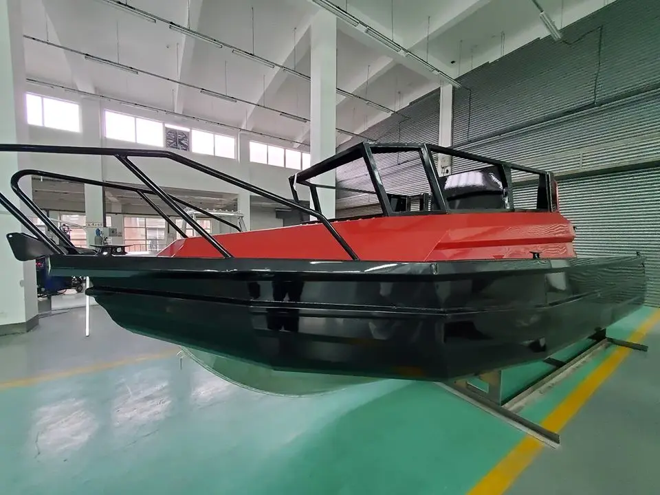 Custom Aluminum Luxury Cabin Fishing Boat With One to One Design Service