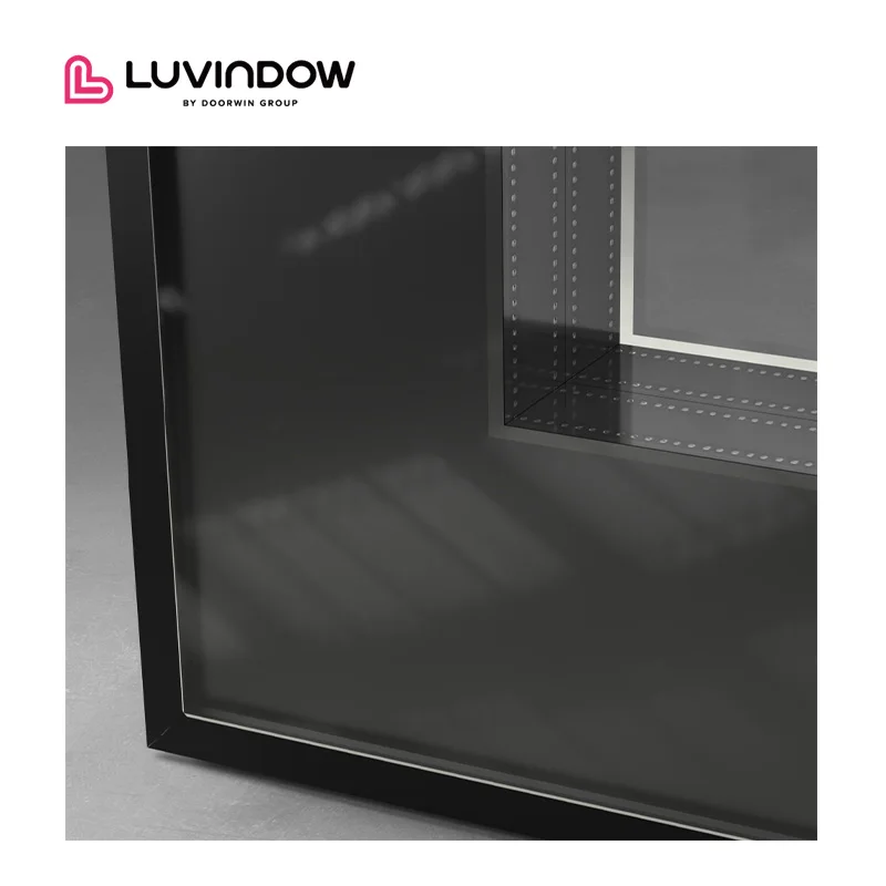Minimalist Panoramic Picture Windows For House Double Glazed Sound Insulated Livingroom Large Glass Windows