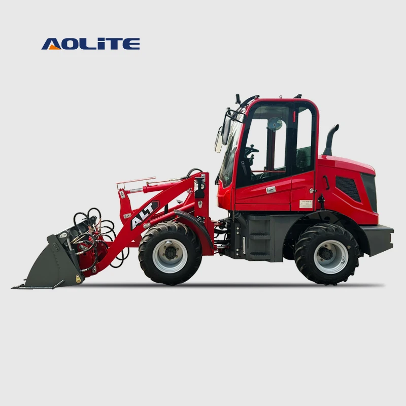 AOLITE 610 CE  ALT 1ton mini compact front end wheel diesel loader construction equipment