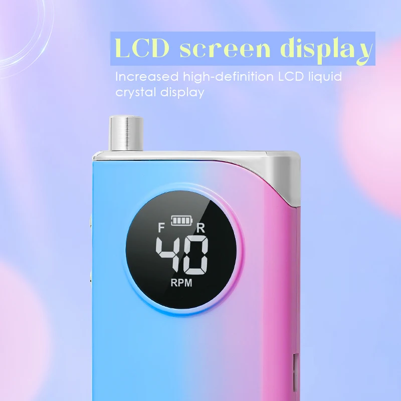 SCI portable rechargeable professional electric cuticle clean carbide bit diamond nail drill