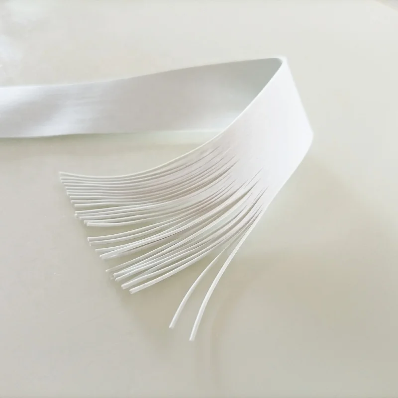 Custom latex free thread count 42 count 36 38 elastic rubber thread for elastic 40 ends