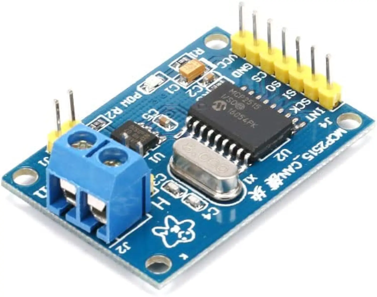 Aismartlink  MCP2515 Controller Module CAN Bus Module TJA1050 Receiver SPI Module for 51 MCU ARM Controller Development Board