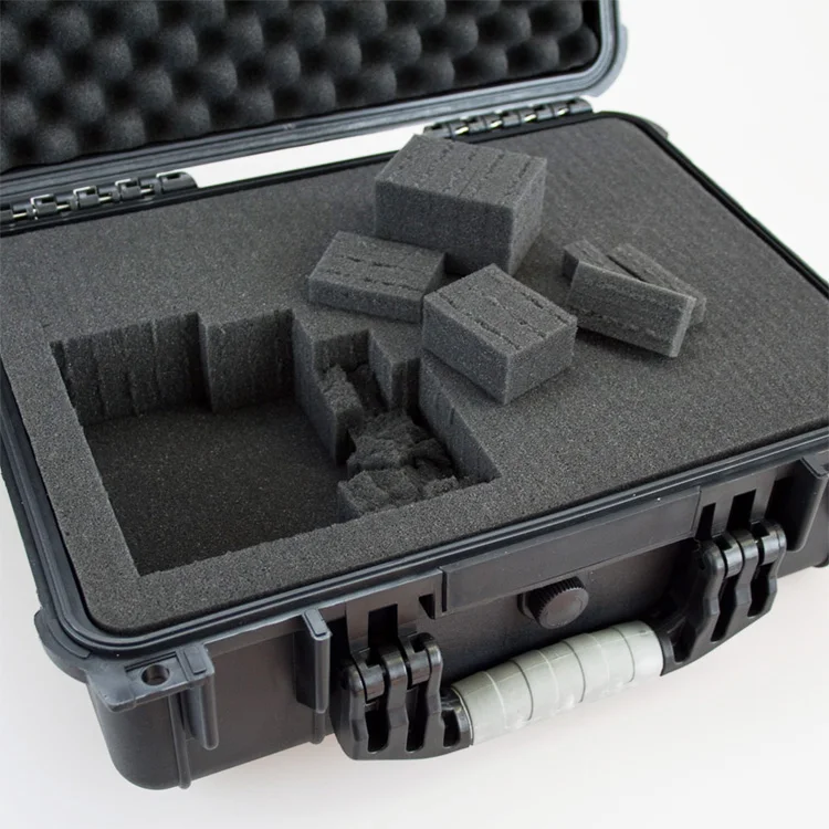 China Factory Plastic Waterproof Hard Case Carry Hardcase with Foam