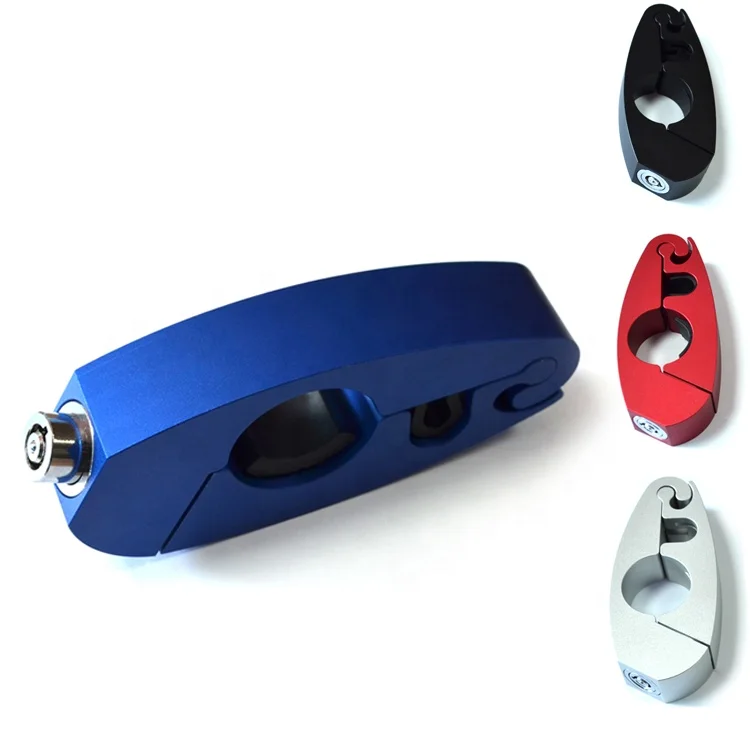 Aluminium Alloy  Design Safety Motorcycle Grip Lock Motorcycle Handlebar Throttle Lock