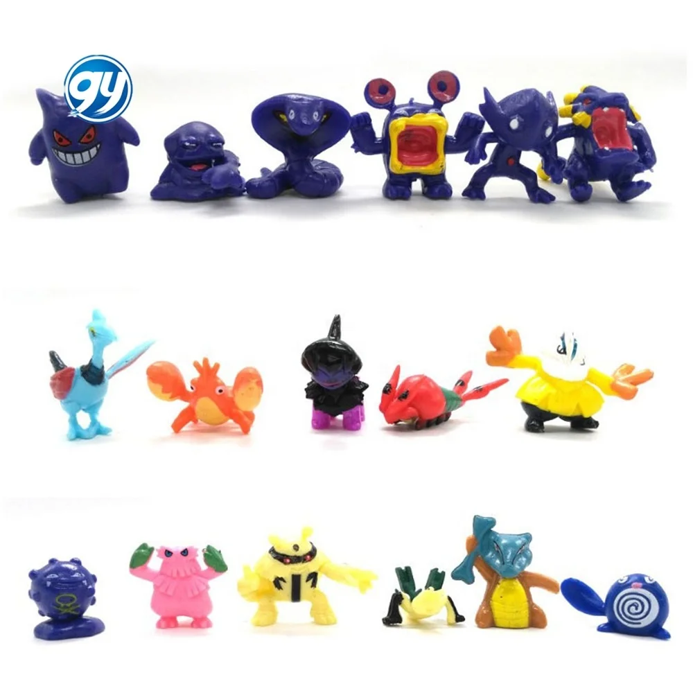Figuras De Japanese Capsule Ball With For Kids Gifts Wholesale Small Pokemoned Action Anime Figures