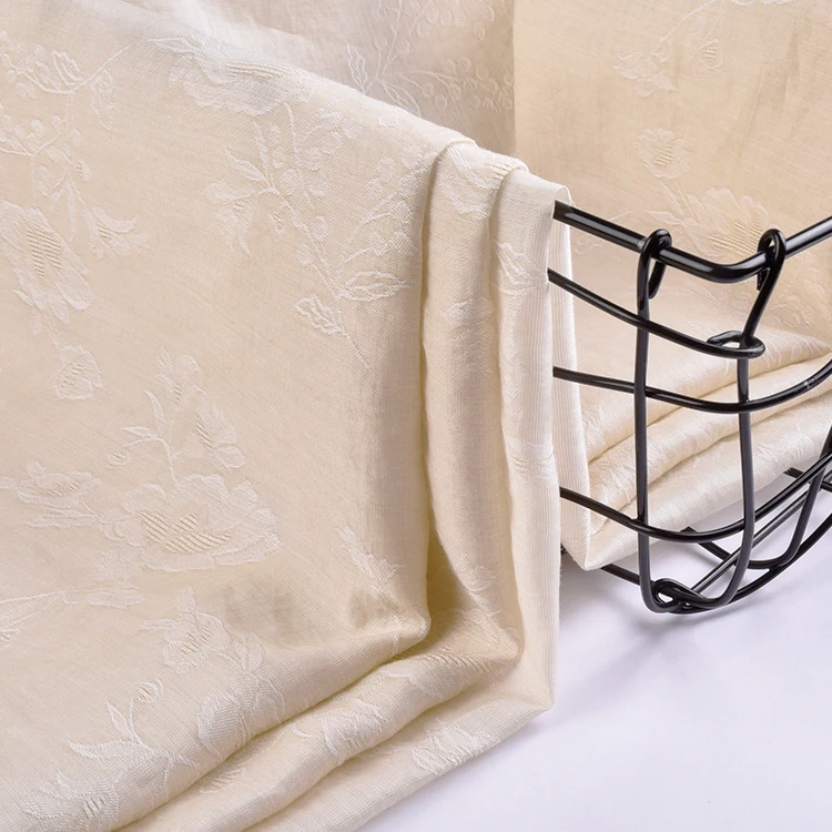 Lightweight Plain Soft 84% Tencel Lyocell 16% Nylon Stain fabric for Clothing hoodie pajama Sleepwear