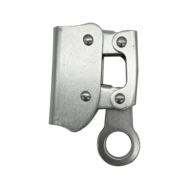 Wholesale Alloy Steel 15kn Anti-drop Rope Grab Outdoor Rock Climbing Rope Grab For Fall Protection