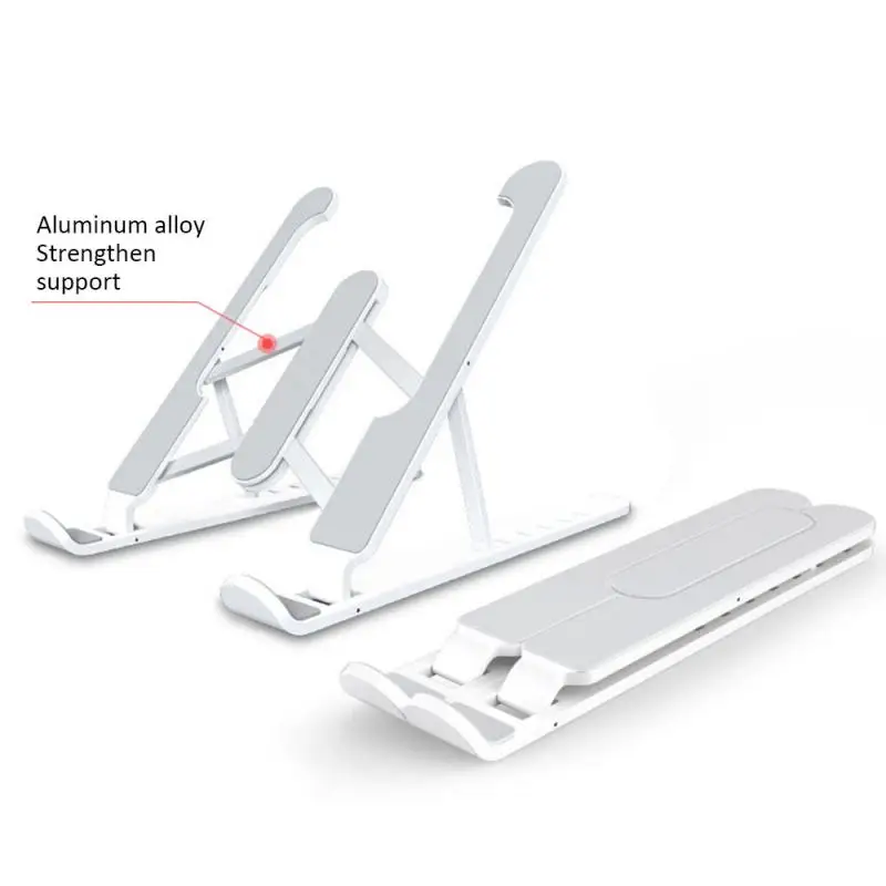 Portable Laptop Stand Foldable Support Base Notebook Stand Pro Lapdesk Computer Laptop Holder Cooling Bracket Riser for Macbook