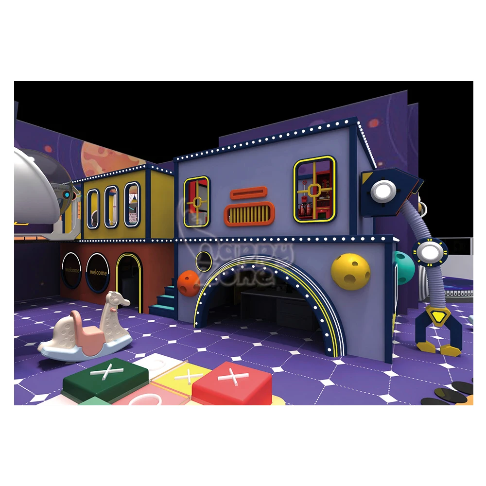 Customized Design Indoor Playground Equipment Kids Indoor Play Area Park Game Soft Play Equipment Set Center Playground for sale