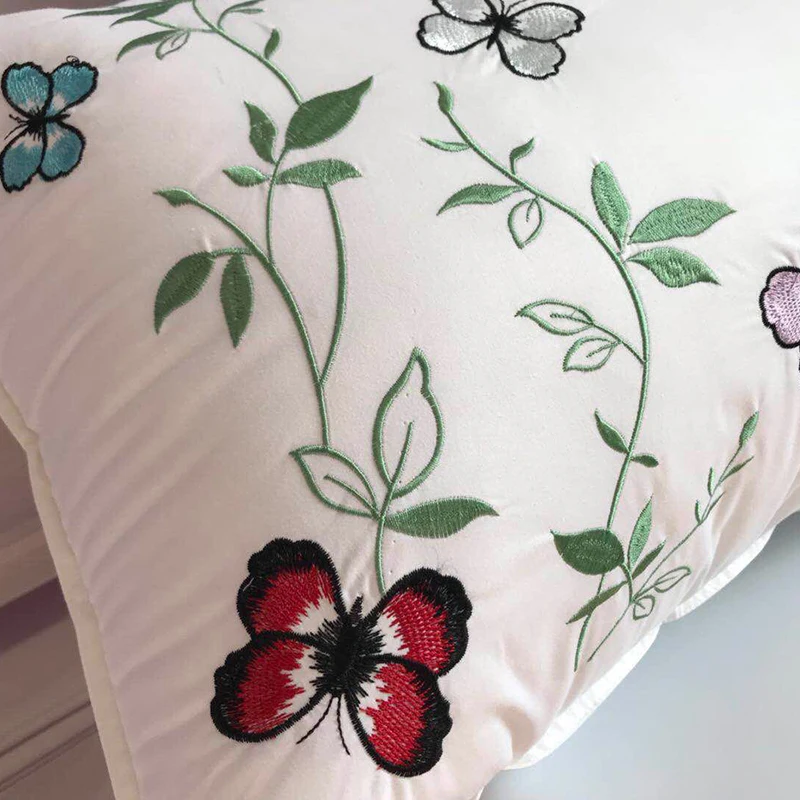New original  butterfly dance and warbler song 48X74cm ultra fine velvet soft luxury pillows