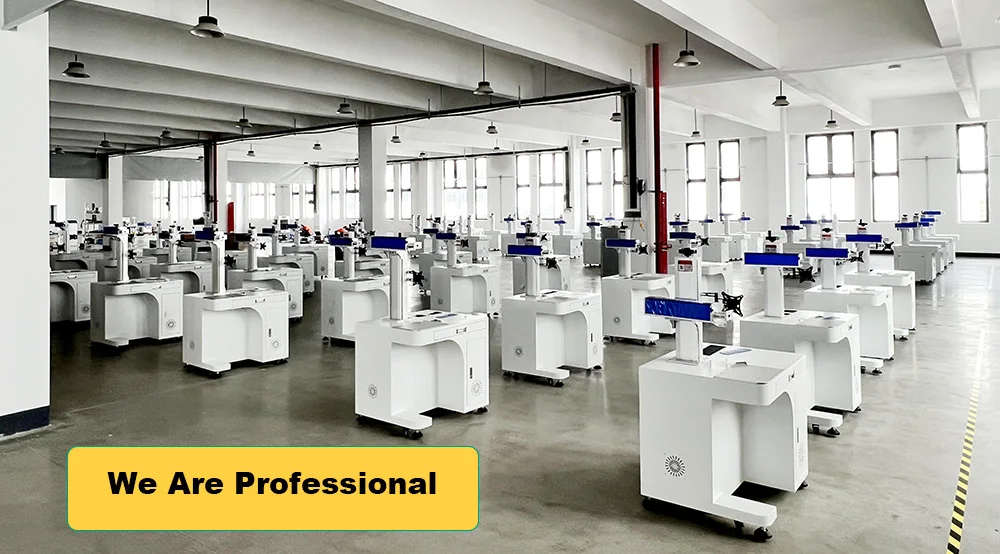 20W-100W 3d fiber laser marking machine 50W engraving lazer equipment