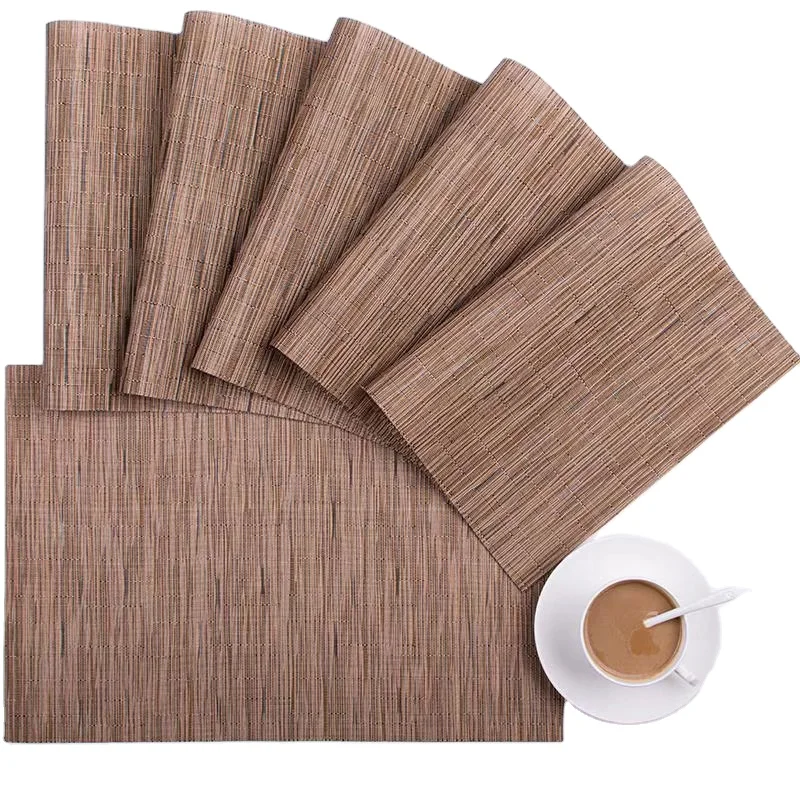 Другие товары для отелей и ресторанов, оптовая продажа пластиковых серебряных и золотых салфеток из ПВХ для обеденного стола