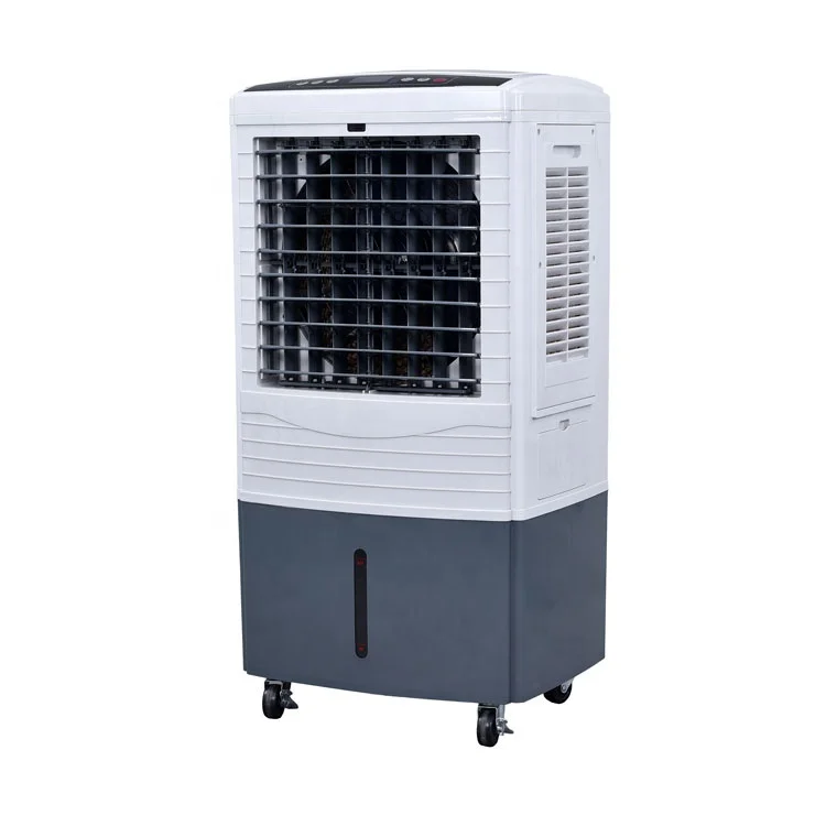 Electric 150W Water Air Cooler 3500m3/H 50Hz/60Hz with Remote Control for Household Outdoor Garage RV Hotel Applications