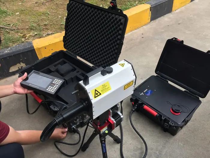 300W Long Range Fiber Laser Barrier Clearing Device for Power Grid Removing Hangings, Bird Nests, Tree barriers, Ice