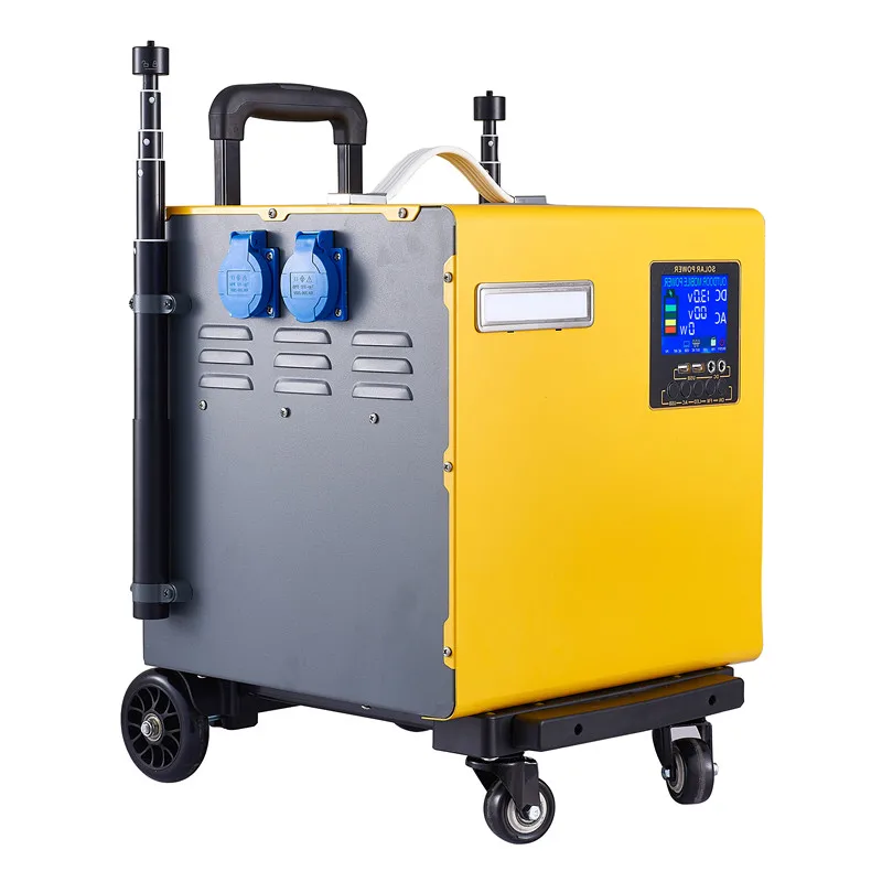 Solar Generator with Panels Larger Lifepo4 Battery Power Capacity 5000wh BH-3800w High Energy Outdoor Emergency Home