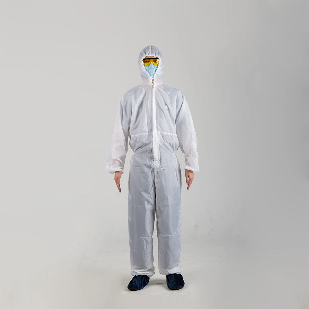 Polyester Reflective 210g Coverall Spray Paint Protection Suit Painters Antistatic Paint Spray Coveralls for Car Painting