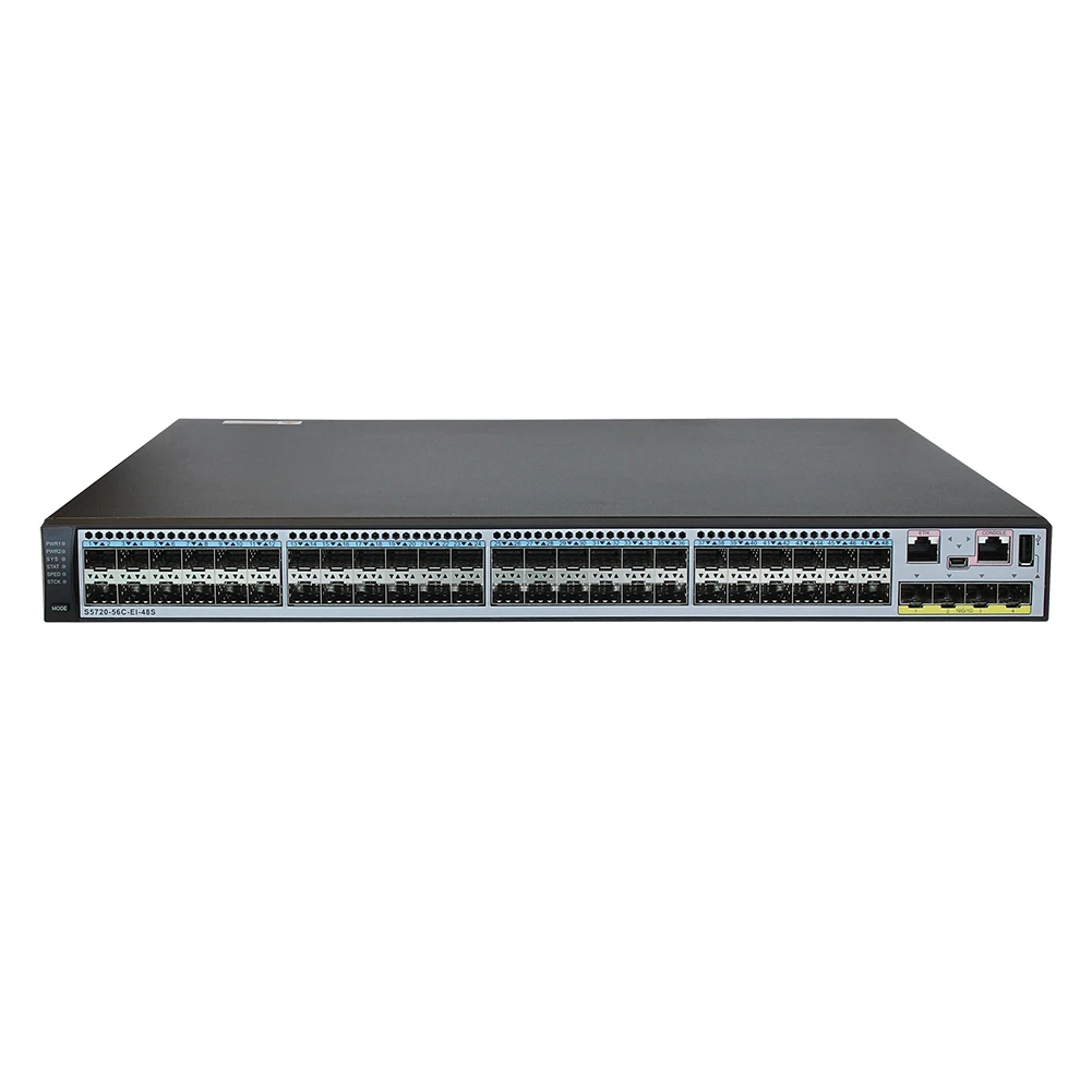 S5720-56C-EI-48S-AC Network Switch 48 Ports 48 Gigabit SFP Network Switch 10G Optical Next-Generation Enhanced Ethernet Switch