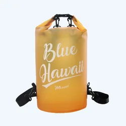 Outdoor waterproof bag TPU lightweight beach drifting bag camouflage transparent bucket bag shoulder