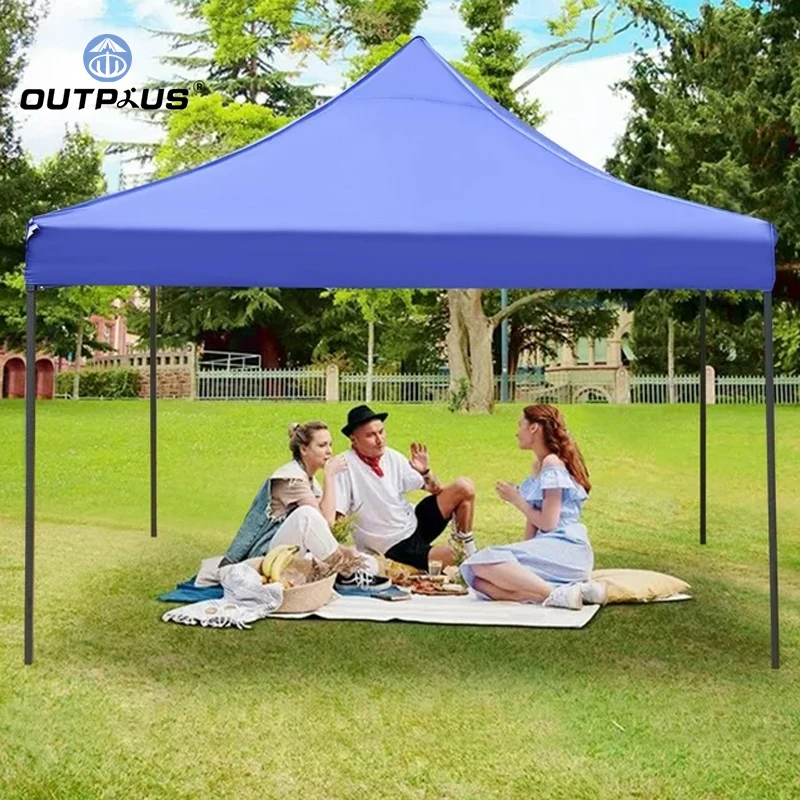 10x10 Folding Canopy Gazebo Tent,EZ Pop Up Tent  3x3 Low Price Waterproof  Outdoor ,Steel  Market Tent,