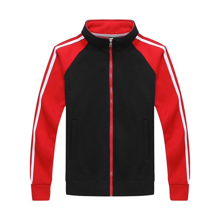 
autumn and winter Plush zipper sweater cotton work clothes sweater DIY custom printed logo 