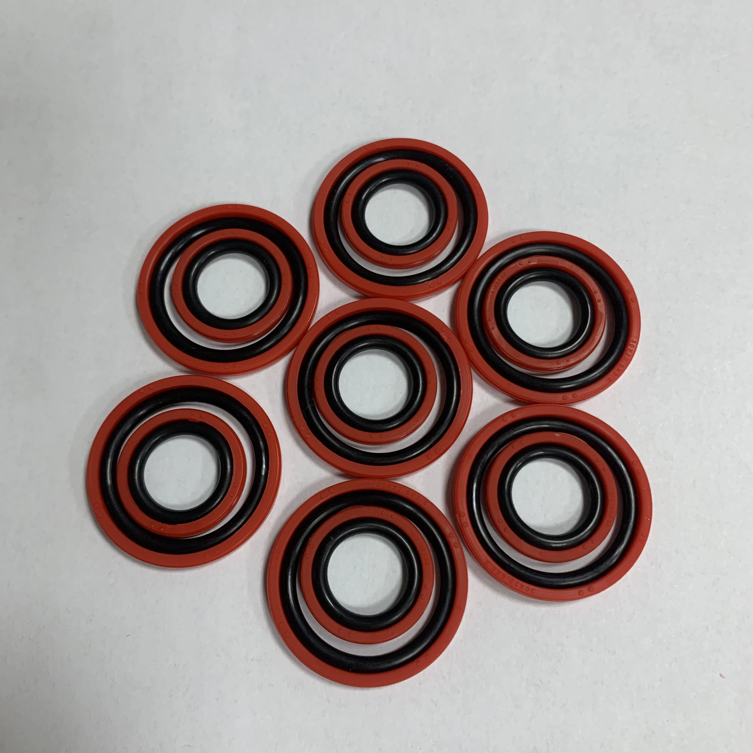 Injection molding machine special imported material polyurethane bidirectional piston seal Glay ring oil seal combination