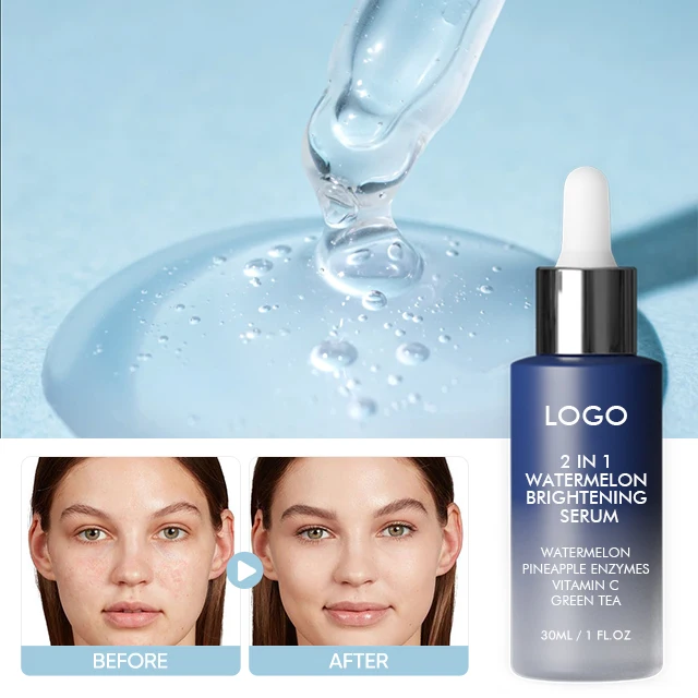 Private Label Vegan 30ml Anti-Oxidant Protecting Sun Damage Essence Green Tea Repairing Facial Serum For Oily Skin