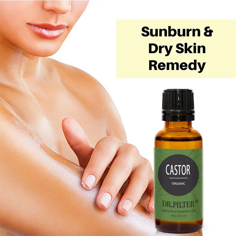 Private Label Organic  Eyelash Eyebrow Growth 10ml Castor Oil