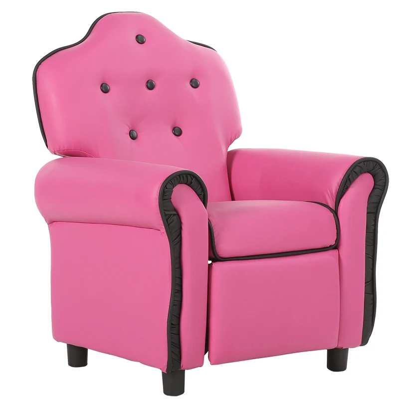 Modern European Style Multi-function Kids Recliner Chair Mini Children Reclining Small Child Corner Baby Sofa With Plastic Legs