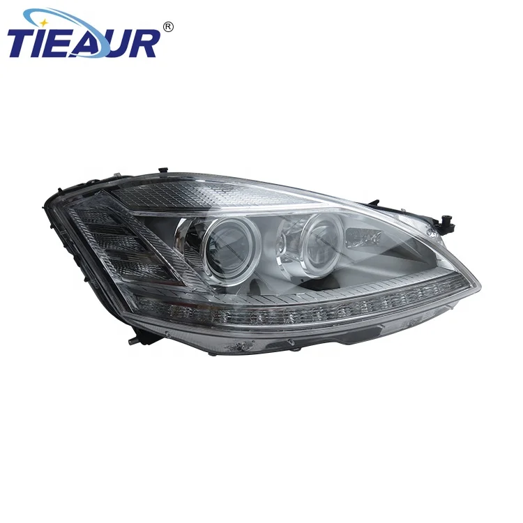 TIEAUR Auto Headlight Bi-Xenon LED Front Headlights for S-CLASS W221 09-12 Year with AFS