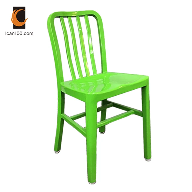 Industrial Commercial Aluminium Stackable Chair Outdoor Chair Patio Aluminium Dining Chairs
