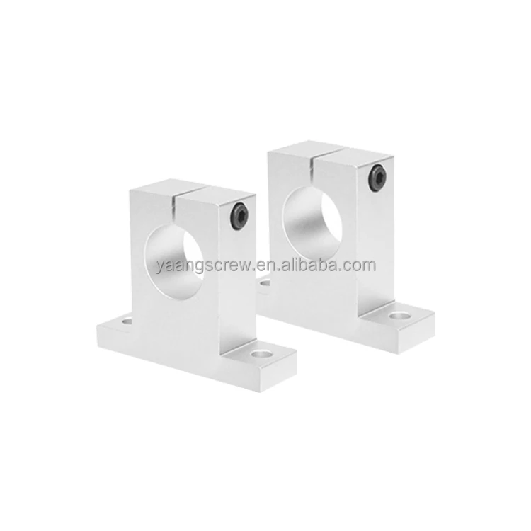 Custom High Quality SK Series Aluminum Linear Bearing Horizontal Support Element Shaft Fixing Seat