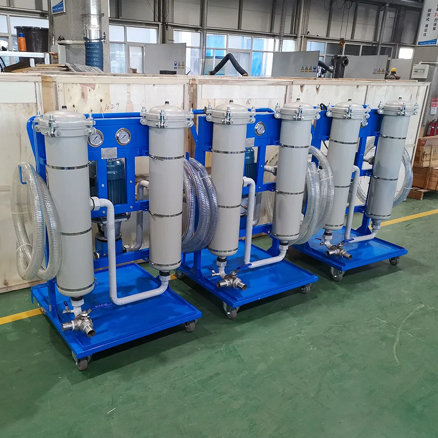 portable waste oil filtration systems stainless steel portable diesel purifier