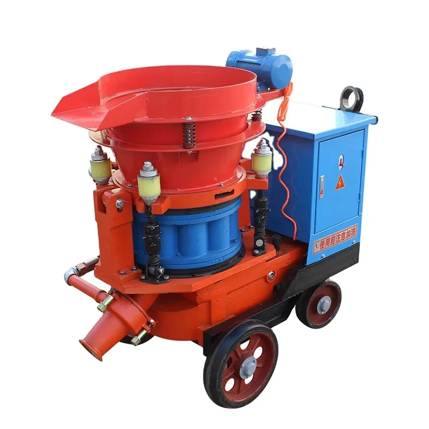 Factory Price Wet Dry Cement Automatic Wall Plastering Concrete Shotcrete Machine