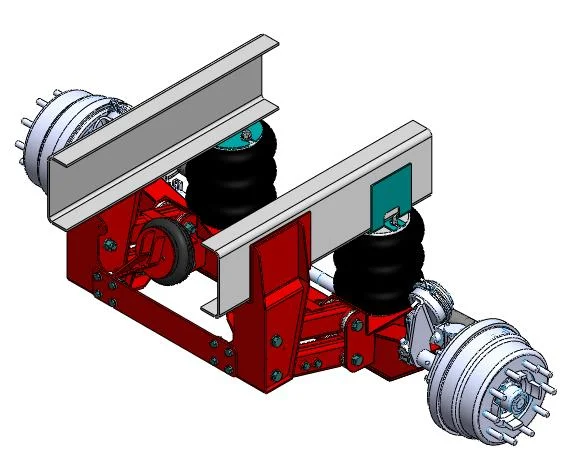 Semi-Trailer Air Bag Suspension Truck and Trailer Parts with Air Riding Technology