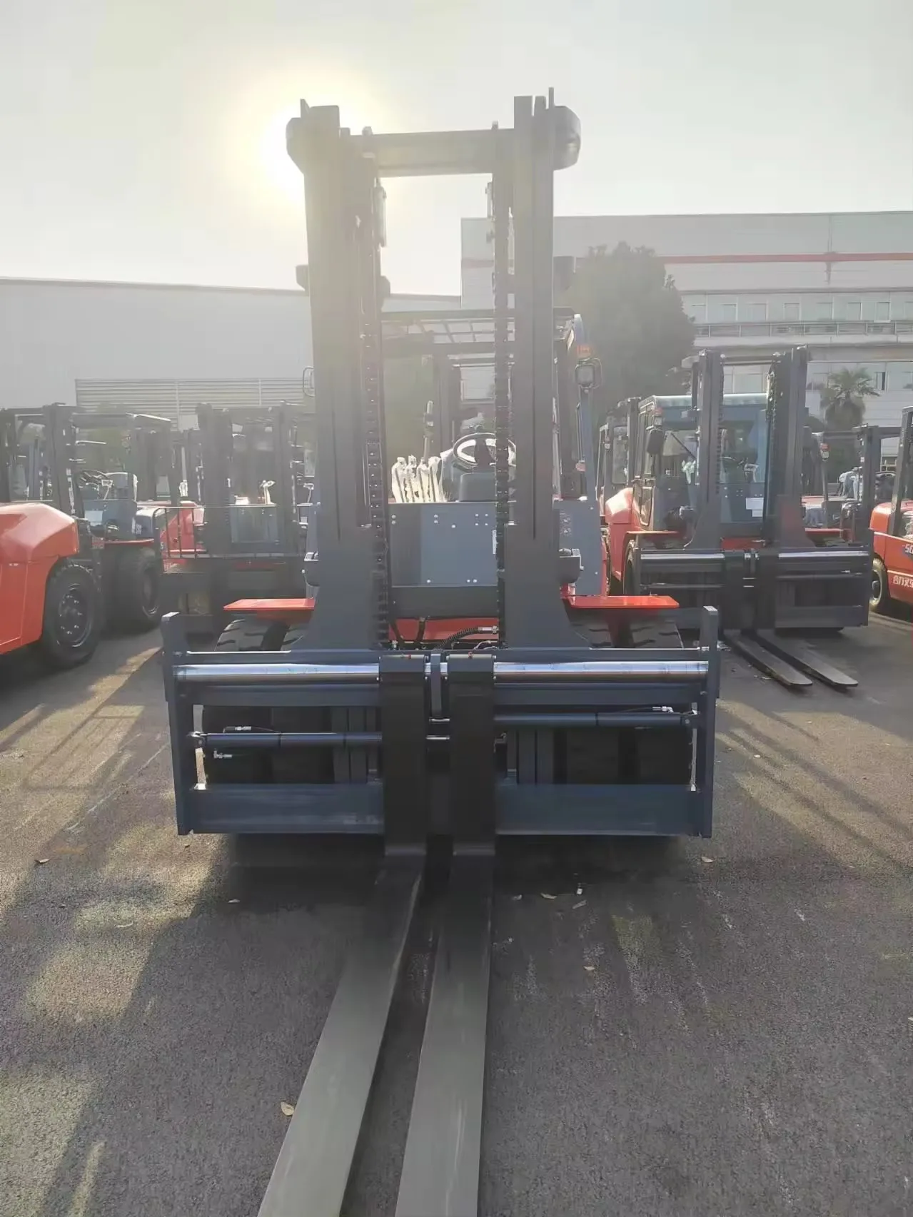 Quick delivery In stock 10 ton HELI CPCD100 forklift China made Internal Combustion diesel forklift Heli 100 CPCD 100 for sale