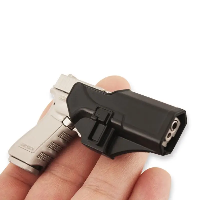 Plastic Pistol Holster Glock Holster Plastic Suitable For 1:3 G17 70Mm 1911 Model Pistols Gun Model