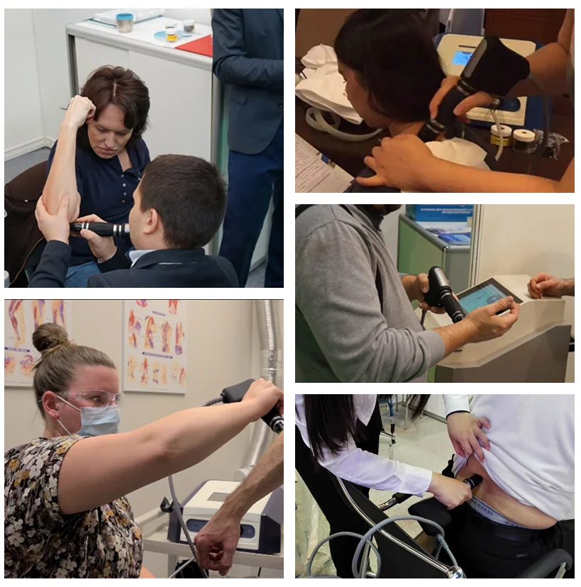 High Intensity Body Pain Relief Device ESWT Device Physical Therapy Equipment Shock Wave Machine