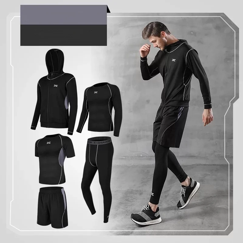 Yinging Custom Men Running Clothing Gym Sports Quick Dry Fitness Yoga Wear Sportswear Tracksuit