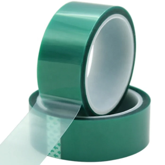 Wholesale masking tape green,heat resistant heat transfer tape sublimation,high temperature masking tape for lithium battery