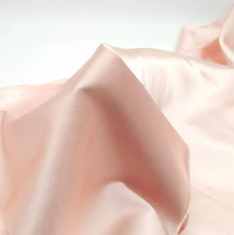 
wholesale brown viscose for pajama sleepwear silk satin custom fabric print 