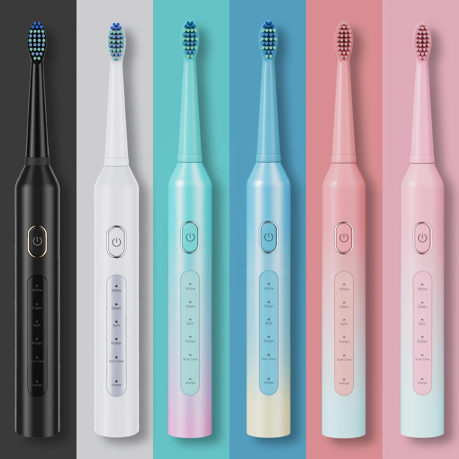 2024 customized sonic toothbrush Bleaching Diamond Whitening Teeth Electric Toothbrush
