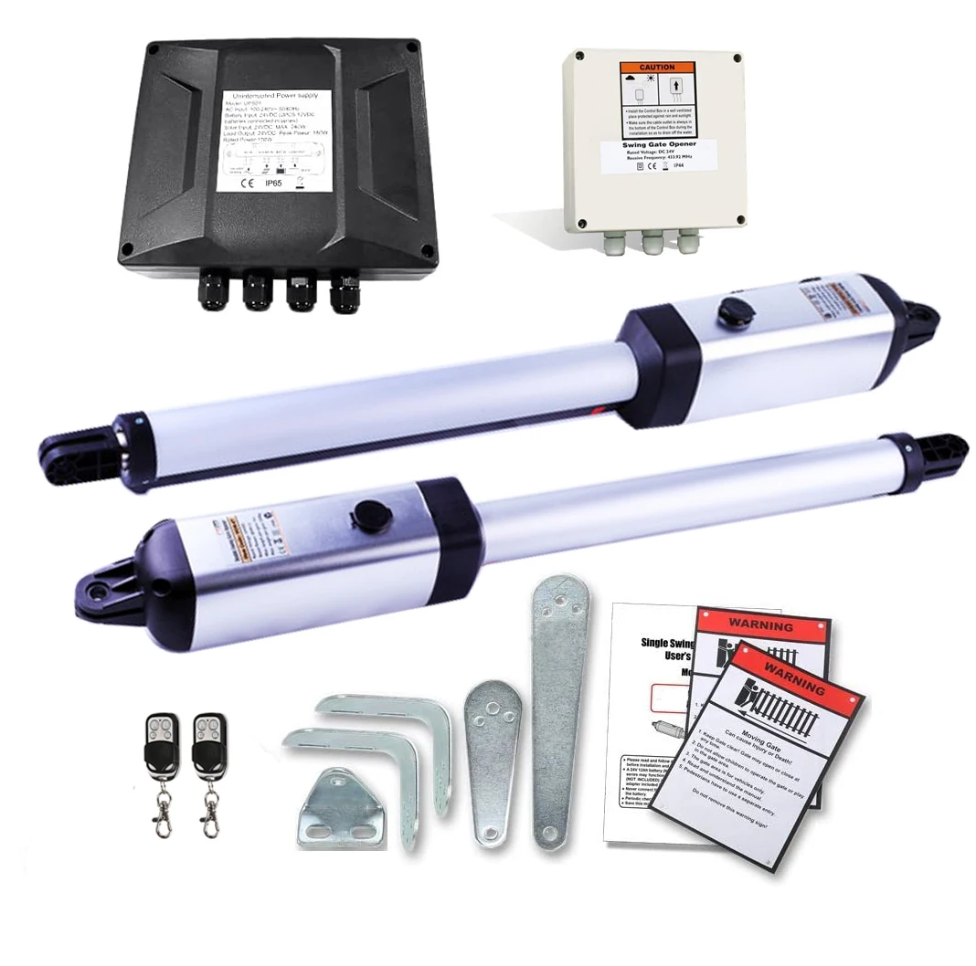 Farmhouse European 2 Years EKD365 CN Swiss Automatic Solar Swing Gate Opener