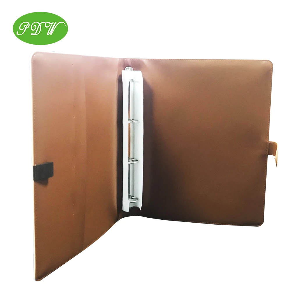 Elegant customized velvet document folder gift conference portfolio folder