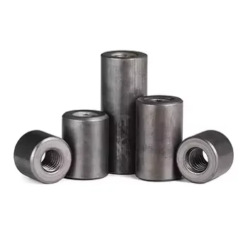 Rod Stud Nuts Carbon Steel Connecting Sleeve for Mechanical Parts Processing