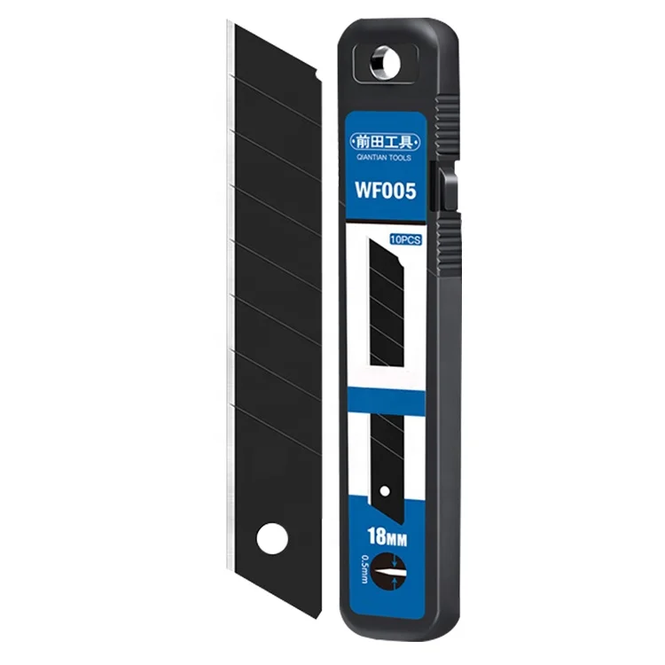 Maeda Tool artist blade Large 18mm wallpaper thickening industrial carpet cutting paper edge edge black blade