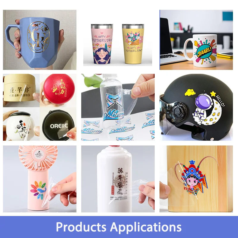 Kingjet All in one A3 sticker 30cm Automatic mini UV DTF Printer for Phone Case Pen cup AB Film A3 UV Printer