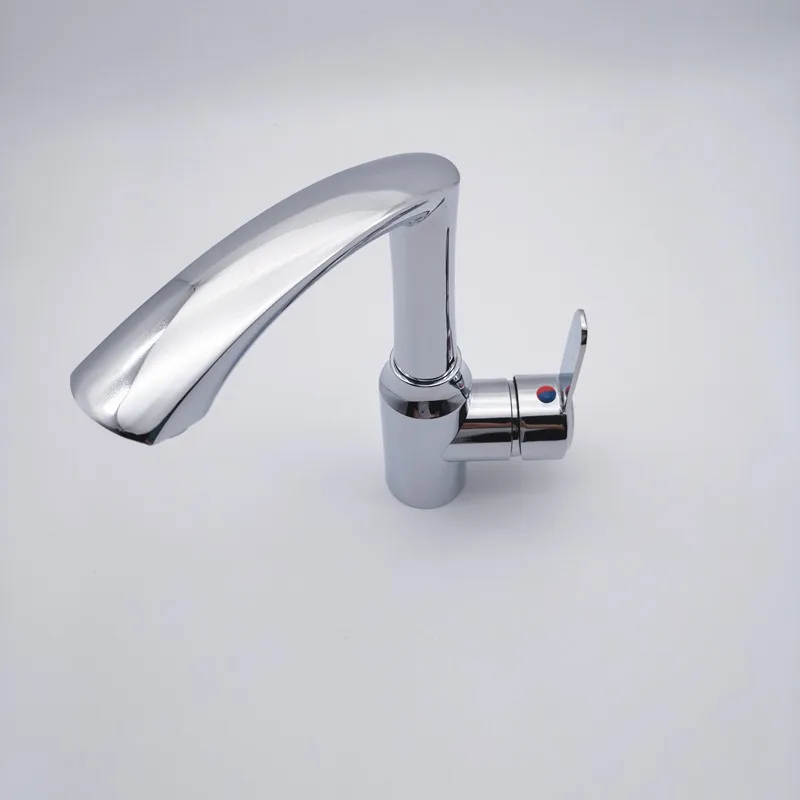SAKEMI Electroplated stainless steel ball basin hot and cold faucet mixed water single handle single hole basin faucet